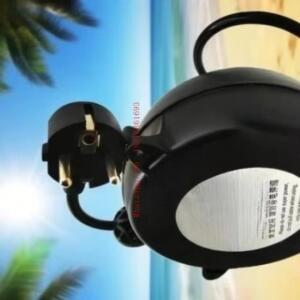 5미터 유럽 표준형 남성 및 여성용 전원 코드 자동 감김식 릴