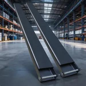 지게발 커버 포크 플랫 슬리브 보호 덮개 고무 안전 대형 확장 패드 앞발 지게차 내경