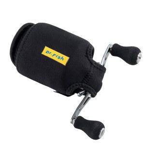 닥터피쉬 2팩 미끼캐스팅 낚시 릴 커버 프로펙티브 로우 프로파일 네오프렌 왼손잡이 블루 미끼캐스터 보관 가방 랩 케이스