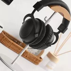 [원오안전] 우드 게이밍 원목 거치대 헤드셋 스튜디오 프리미엄 헤드폰 에어팟맥스 (본품)