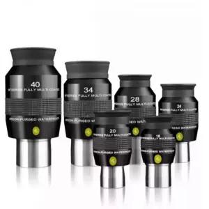 필드스코프 망원경 탐구 es68-degree 질소 충전 방수 접안 렌즈 초광각 시야 24mm 125인치