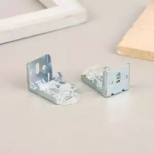블라인드부속 불라인드 부품 베네치아 블라인드 레일 로딩 4개 25MM 천장 벽 브라켓