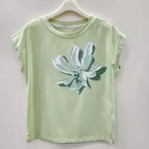[조이너스] 플라워 큐빅 장식 티셔츠 JAFU5-WKT300_GN