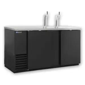 마스터 빌트 MBDD69 다이렉트 드로 맥주 쿨러 59세제곱피트 블랙