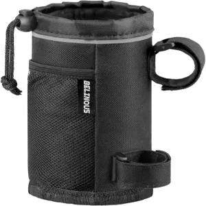 벨리누스 자전거 컵 홀더 물병 최대 24온스 핸들바 음료 옥스포드 원단 전기 스쿠터 크루저 휠체어 워커