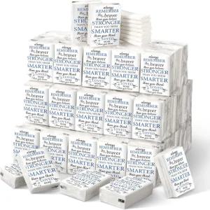 여행 티슈 팩 대량 영감 포켓 화장실 웨딩 파티를 위한 개인 매일 사용 스웨그 백 스터퍼 셀프 케어 템