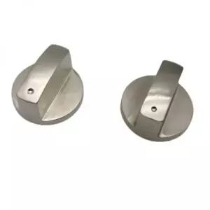 가스레인지부품 부속 1Pc 가스 스토브 6mm 실버 현대 주방 전기 밥솥 오븐 호브 제어 스위치 가정용 교체