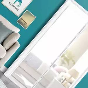 [원오안전] 발 자석 현관문교체 방문 방충망 방충문 모기장 현관 100x210 자동 원형 (본품)