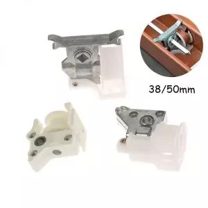 블라인드부속 불라인드 부품 50MM 38mm 나무 베네치아 블라인드 1개 틸트 하이 헤드 트랙 조광기