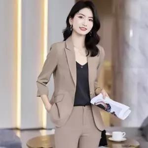 여성용 오피스룩 세트 정장세트 정장 포멀룩 7부소매 원픽5
