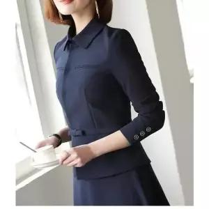 오피스룩 투피스 여성용 정장세트 작업복 원픽1