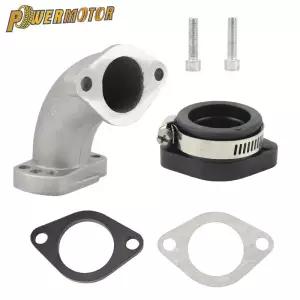 Motocycle 28mm 기화기 메인폴드 스로트 카브 흡입구 흡입 파이프 키트 125cc 스쿠터 Motocross Accessorie