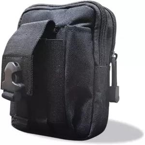 아웃도어 스포츠 남성 여성 허리 팩 범 벨트 파우치 자전거 가방 전술 헌팅 허벅지 나일론 휴대폰 지갑