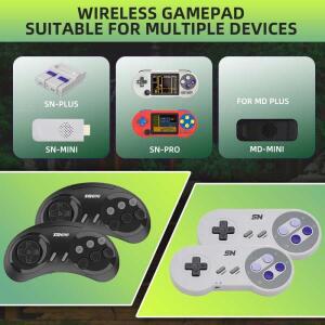 SN/SN900/SF2000/SN16/SG800/Y2 SG/SG16 게임 컨트롤러 전용 호환 유선/무선 게임패드 한 쌍