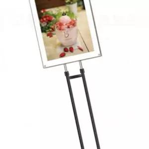 포스터 스탠드 자석 메뉴판 A2 블랙 안내판 거치대 웰컴 보드 매장 홍보