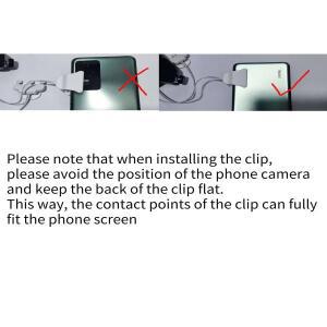 범용 호환 휴대폰 게임패드 홀더 스타일 휴대폰 게임 컨트롤러6개 키 포함 175mm 연속 발사 냉각 기능