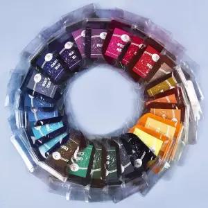 가죽염색약 페인트 복원제 패브릭 염색 의류 리퍼브 착색제 코튼 린넨 청바지 캔버스 안료 가정용 타이 다