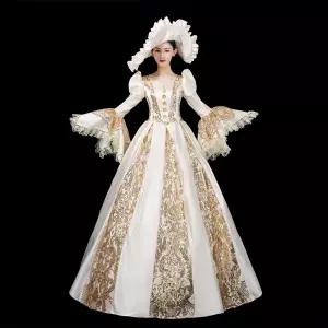 중세 드레스 뮤지컬의상 코스프레 프랑스전통의상 코스튬 무대의상 원피스