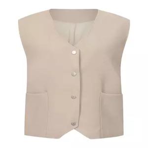 [예쎄][예쎄] 싱글 브레스크 브이넥 베스트(S6SVT007A)