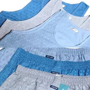 TRY유색면런닝 트렁크팬티 상하3세트 TMRSFA1_TMXFFA1