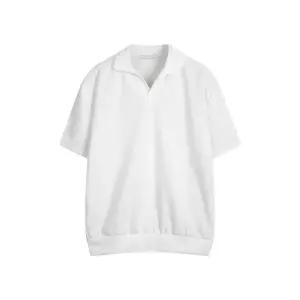 [하프클럽/해리슨]오픈 카라 니트 반팔티 HA-1007 NATC1004