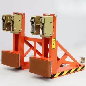 지게차 드럼피커 드럼통 오일 스태커 집게 드럼클램프 스태커 이송기