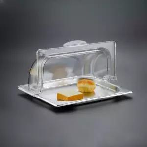 스테인레스 뷔페 플레이트 음식 디스플레이 냉장 푸드 커버 과일 해산물 업소용