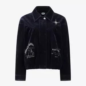 [듀엘](의정부점)벨벳 데님 자켓_D254MSJ040