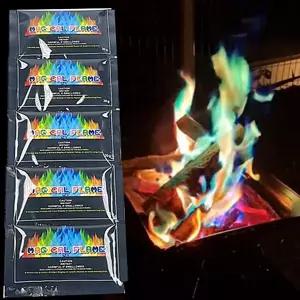 불멍가루 감성캠핑 오로라 도깨비불 불멍오로라 오로라불멍 30g 5개세트 서치생활