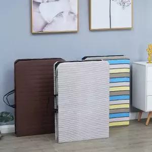 캠핑 평상 접이식 침대 그레이 낮잠 폴딩베드 더블 휴대용 야외 간이침대