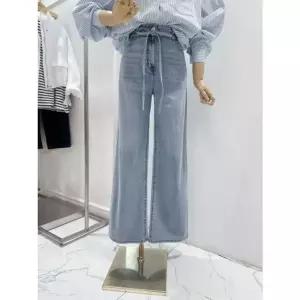 [갤러리아] [ab.f.z] 스트랩 일자핏 데님 팬츠 (ATA5HE36G)