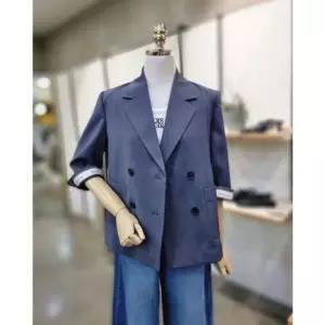 [갤러리아] ABFZ[2컬러]더블버튼 7부 소매자켓(ABA2HJ03E)