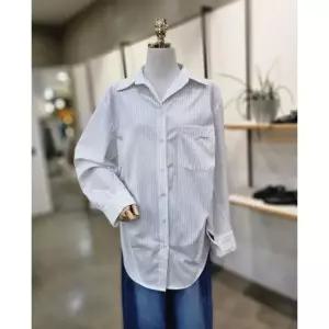 [갤러리아] ABFZ 스트라이프 다트하프셔츠(ABA5HB04G)