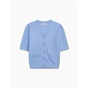 [갤러리아] 메탈사 글리터  반팔가디건