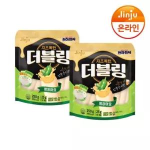 진주햄 천하장사 더블링 청양마요 치즈 400g X 2개