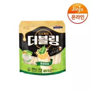 진주햄 천하장사 더블링 청양마요 치즈 400g