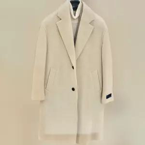 매장정품 renoma FW 핸드메이드 아이보리 롱 오버핏 코트 (RPDMBH58A) 1418888