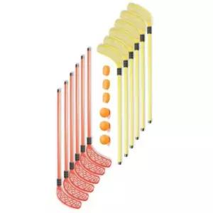 어린이 체육수업 플라스틱 이지하키 스틱+볼 풀세트/ 키즈짐 체험놀이터 보육기관