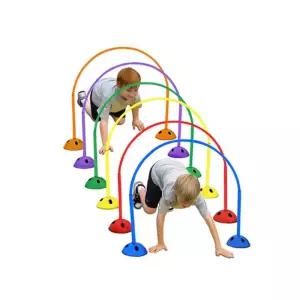 유치원 운동회 준비물 실내외 장애물 키트 풀세트/ 계주대회용 체육실습 점프놀이