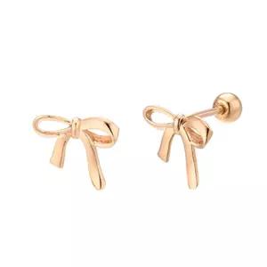 [모던쥬얼리]18K 리본 스터드 피어싱