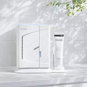 유토렉스 칫솔살균기 프라임 스텐드 벽걸이 UV 히팅 건조 살균기 UTC-81UV