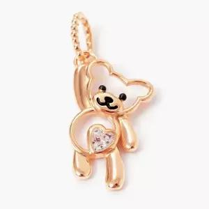 14k 안녕 곰돌이 펜던트