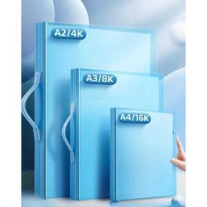 클리어 미술 작품 수납 A3 캔버스에 침실 가방 홈 보관 백 도화지 아트 파일 A2