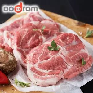 [도드람한돈] 냉장 칼집 목심 구이용 500g