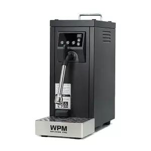 (1년이내 무상AS)WPM 웰홈 우유스팀기 MS-130T 블랙(정식수입품) 온도조절가능 자동 우유스티머(스팀피쳐 포함)