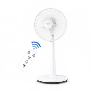 델루체 35cm 리모컨 발터치 선풍기 DLF-FR47W