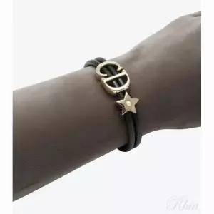[DIOR]디올 레더 팔찌 154696084