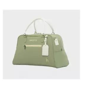 헤지스골프 2025년 여성용 골프백   카키 경량 골프 보스턴백 HZBB-019L