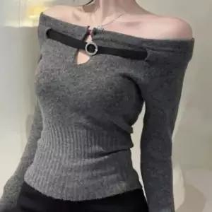 포인트벨트 NF-1004998 크롭니트티 오프숄더 슬림