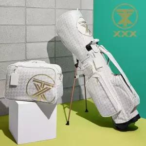 트리플엑스 경량 스탠드백 보스턴백 세트 골프백 화이트골드 P TA3525485